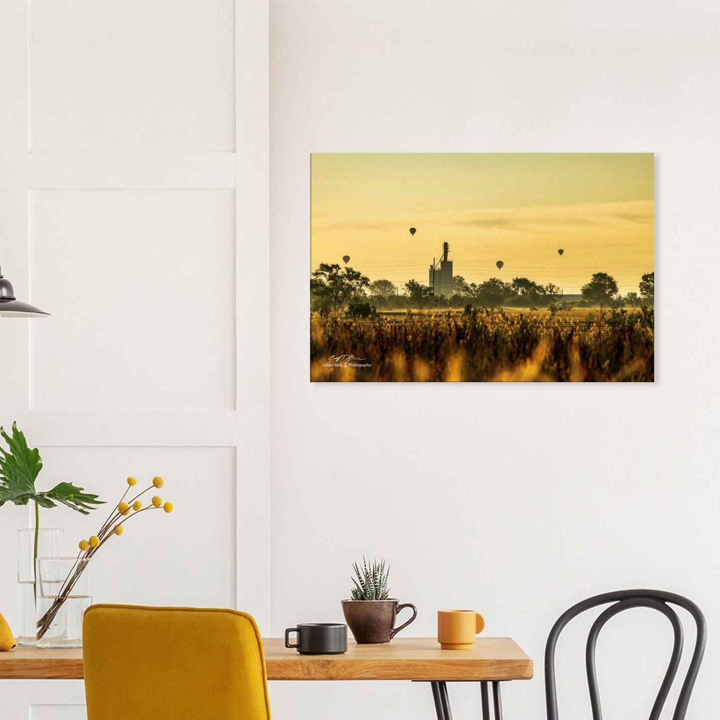 Balloon Rides at Sunrise-Canvas