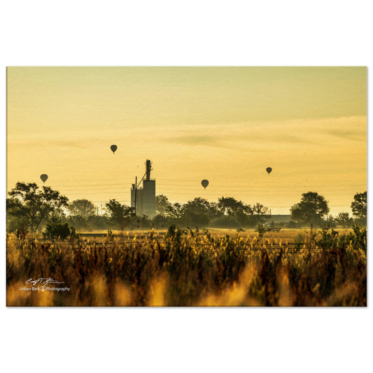Balloon Rides at Sunrise-Canvas