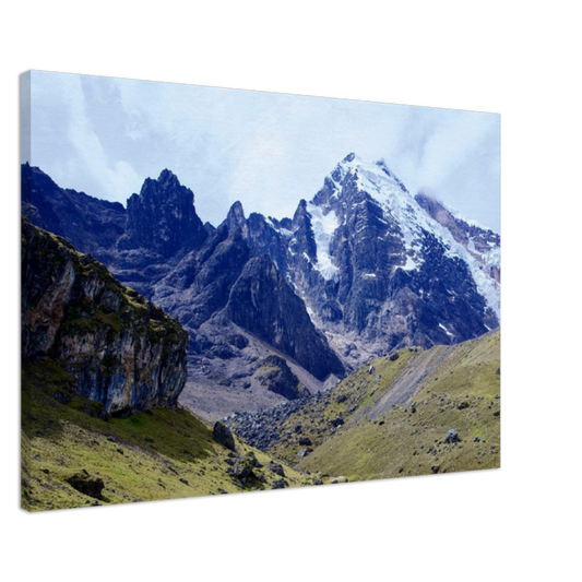 Glacial Mountain-Canvas