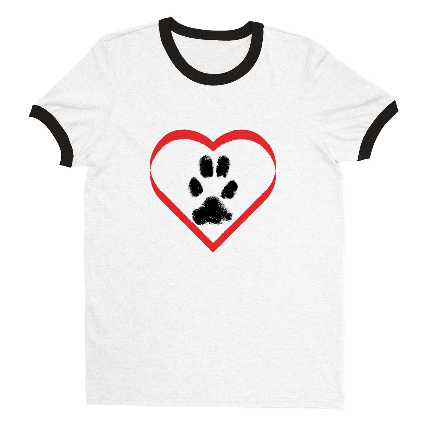 Puppy Love Unisex Ringer T-shirt