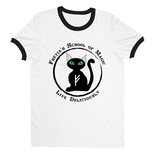 Freyja's School of Magic Unisex Ringer T-shirt
